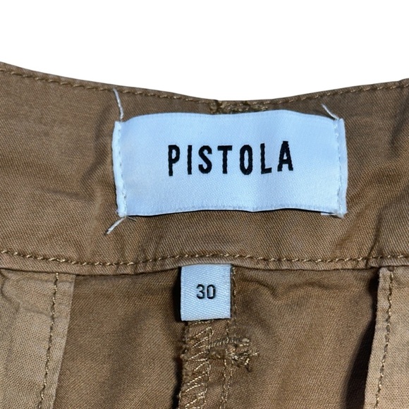Pistola Tan Brown Nadine Belt Cargo Pants Womens 30 - Picture 5 of 9